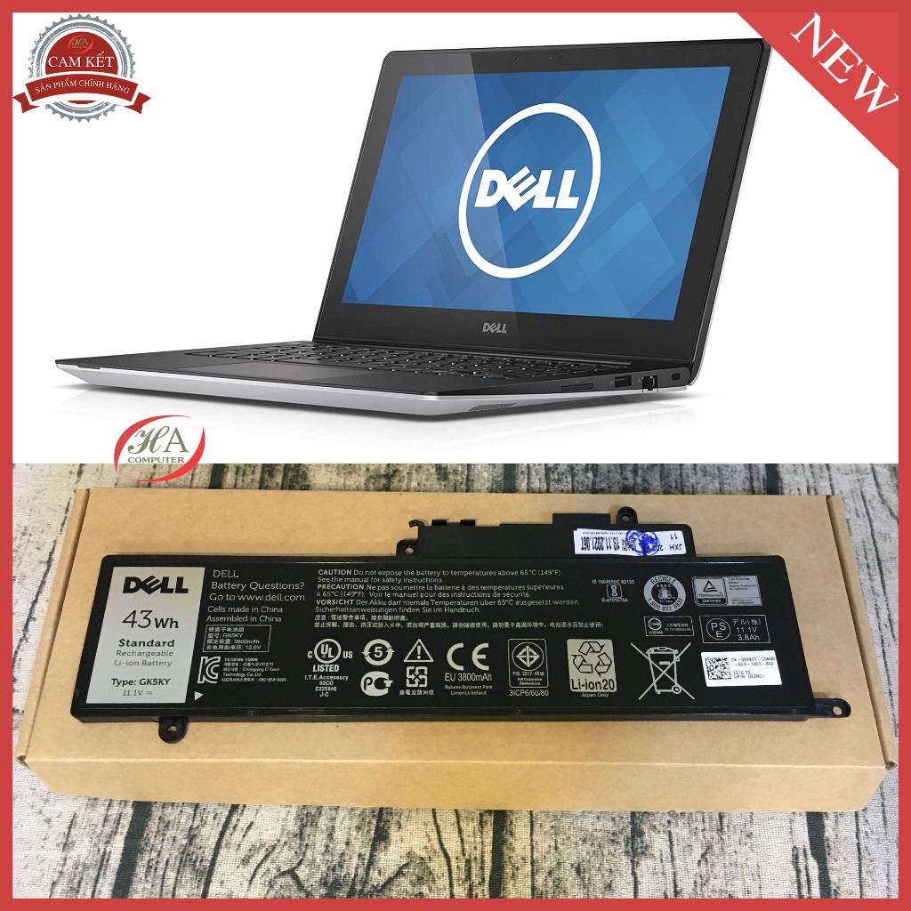 Pin dell Inspiron 3147