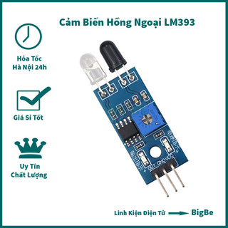 Module cảm biến hồng ngoại LM393, mạch cảm biến hồng ngoại dò được tránh vật cản