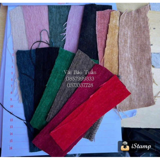Vải nhung hàn (nhung 2 mặt)