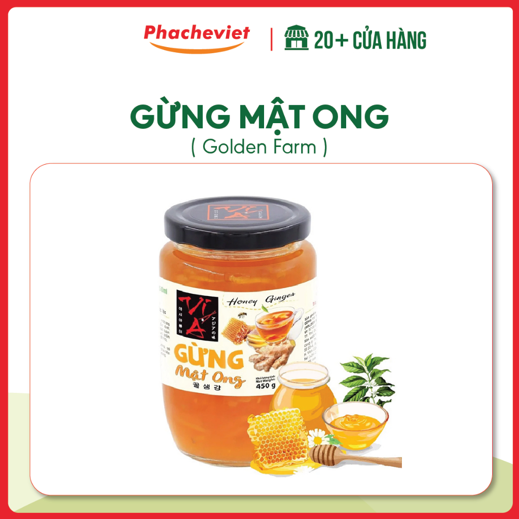 Gừng Mật Ong Golden Farm 450g