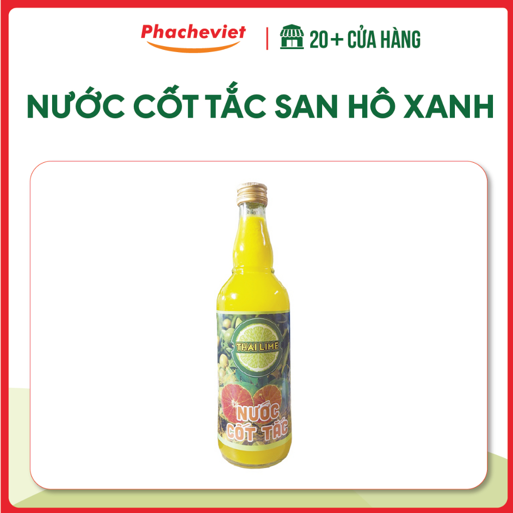 Nước Cốt Tắc San Hô Xanh 500ml