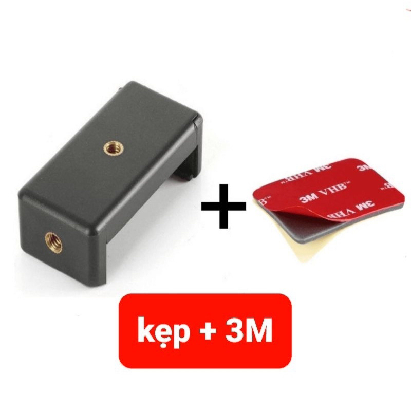 Kẹp điện thoai- Giá đỡ điện thoại dán lên đồng hồ xe máy