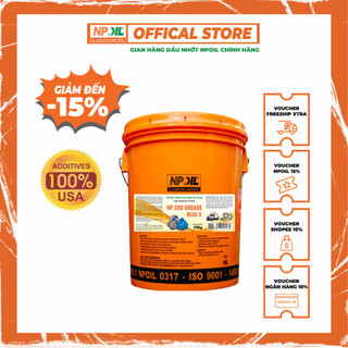 Mỡ bôi trơn chịu nhiệt NP 290 GREASE - Xô 15 KG