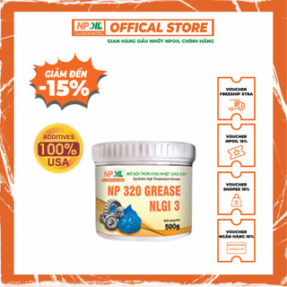 Mỡ bôi trơn chịu nhiệt cao cấp NP 320 GREASE hũ 0.5 KG
