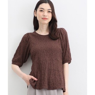 Áo babydoll glacier tay lỡ, bo tay áo a3267