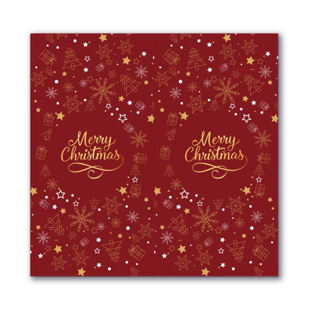 Merry Christmas!!! set 50 tem chủ đề Giáng Sinh dán hộp carton, tem niêm phong Hy Hy Store