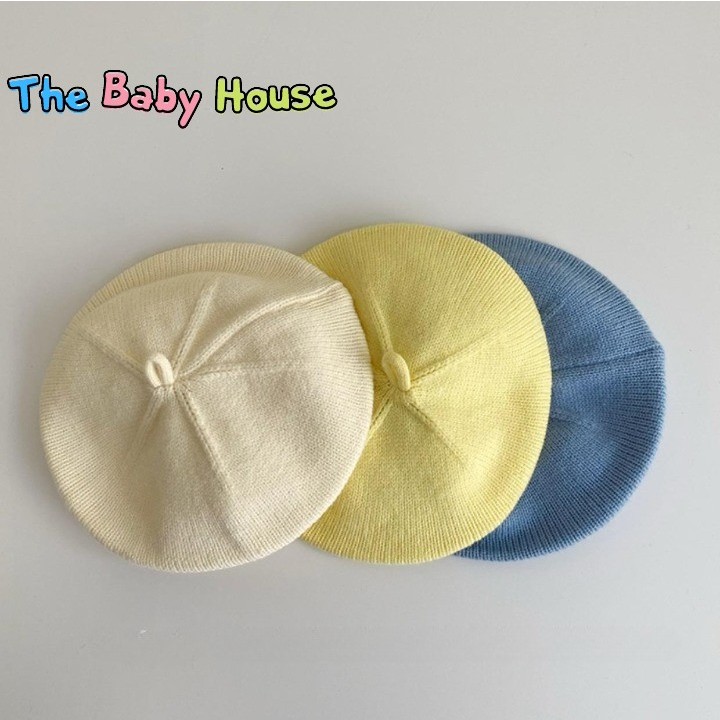 Nón Len Cho Bé 💛 𝐅𝐑𝐄𝐄𝐒𝐇𝐈𝐏💛 Mũ Len Bánh Tiêu Đáng Yêu Cho Bé 6-30 Tháng Tuổi