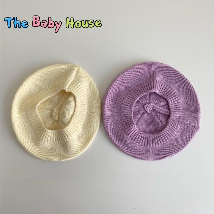 Nón Len Cho Bé 💛 𝐅𝐑𝐄𝐄𝐒𝐇𝐈𝐏💛 Mũ Len Bánh Tiêu Đáng Yêu Cho Bé 6-30 Tháng Tuổi