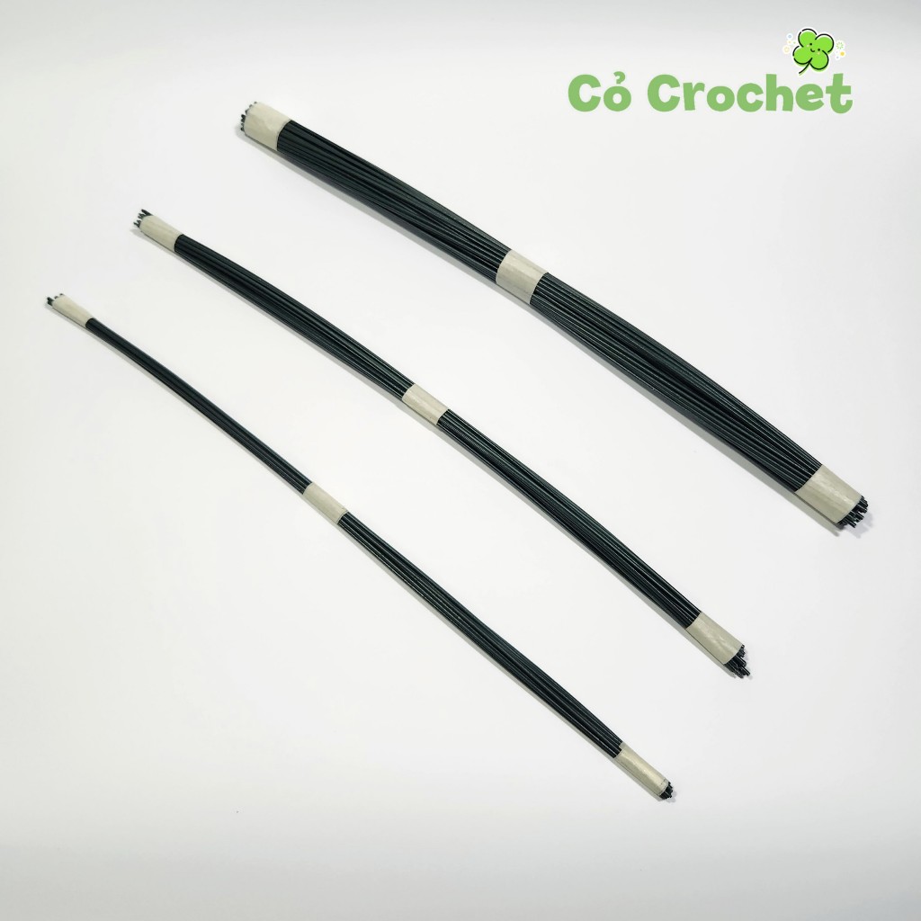 Cây Kẽm Cành Bọc Nhựa Làm Hoa Dài 40cm Kẽm Cắm Hoa Handmade