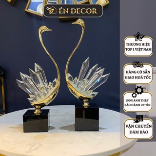 Thiên Nga Trang Trí Pha Lê ÉN DECOR Trang Trí Nhà cửa, Phòng Khách, Phòng Ngủ, Tân Gia, Tân Hôn, Nhà Mới