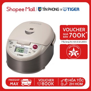 Nồi cơm điện tử cao tần Tiger JKW-A18W - Sản xuất Nhật Bản - Dung tích 1.8 lít - Hàng chính hãng