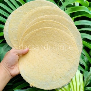 10 cái bánh phồng mì vàng sơn đốc bến tre size 22-28cm