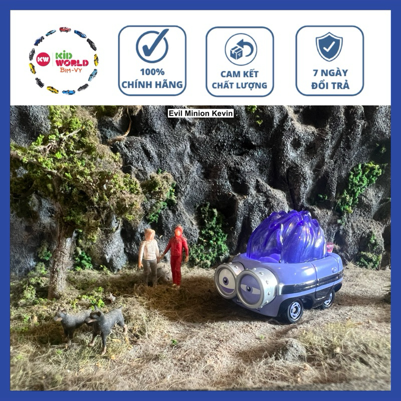 Xe Mô Hình Tomica Disney DMF Evil Minion Kevin