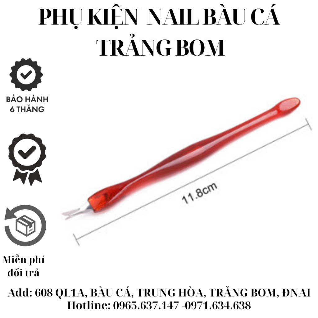 Cây Lấy Khoé,Đẩy Da Chết Móng Chân,Móng Tay Lưỡi Chẻ