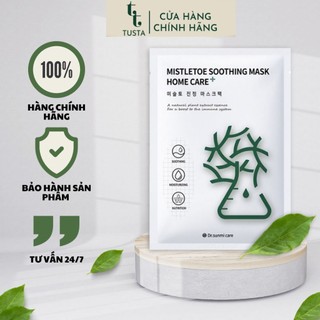 Mặt nạ Dr. Sunmi Mistletoe Soothing Mask Home Care+ làm dịu da nhạy cảm (Hộp 10 miếng)