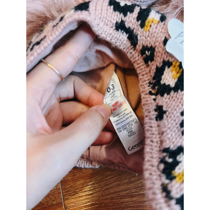 Set mũ len + bao tay/khăn bé trai bé gái dư xịn