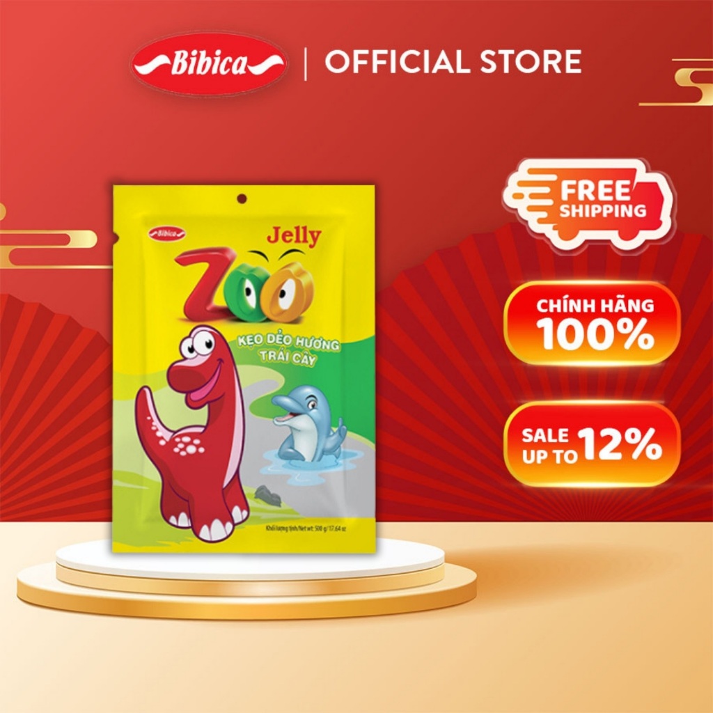 Kẹo Zoo Áo Đường Bibica 200g