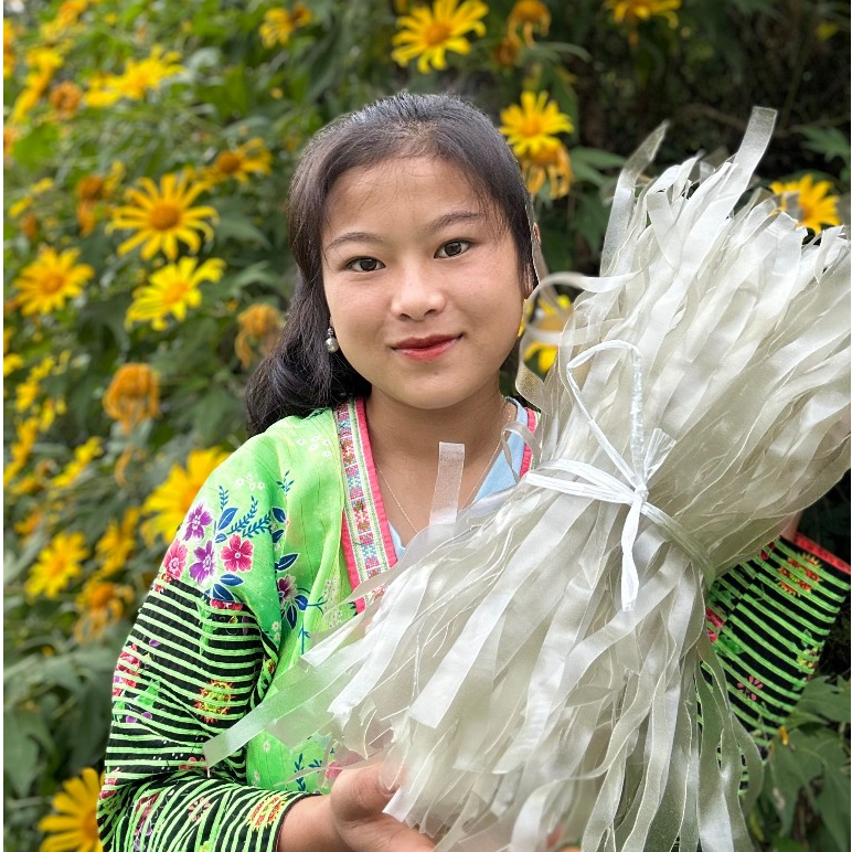Miến Dong Thái Tay Sợi To - Sùng Thị Bầu