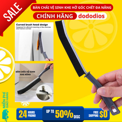 Bàn Chải Vệ Sinh Khe Hở Góc Rãnh Đa Năng Cọ Vệ Sinh Khe Nhà Tắm Khe Cửa Nhà Bếp Nhỏ Gọn Tiện Lợi Dododios