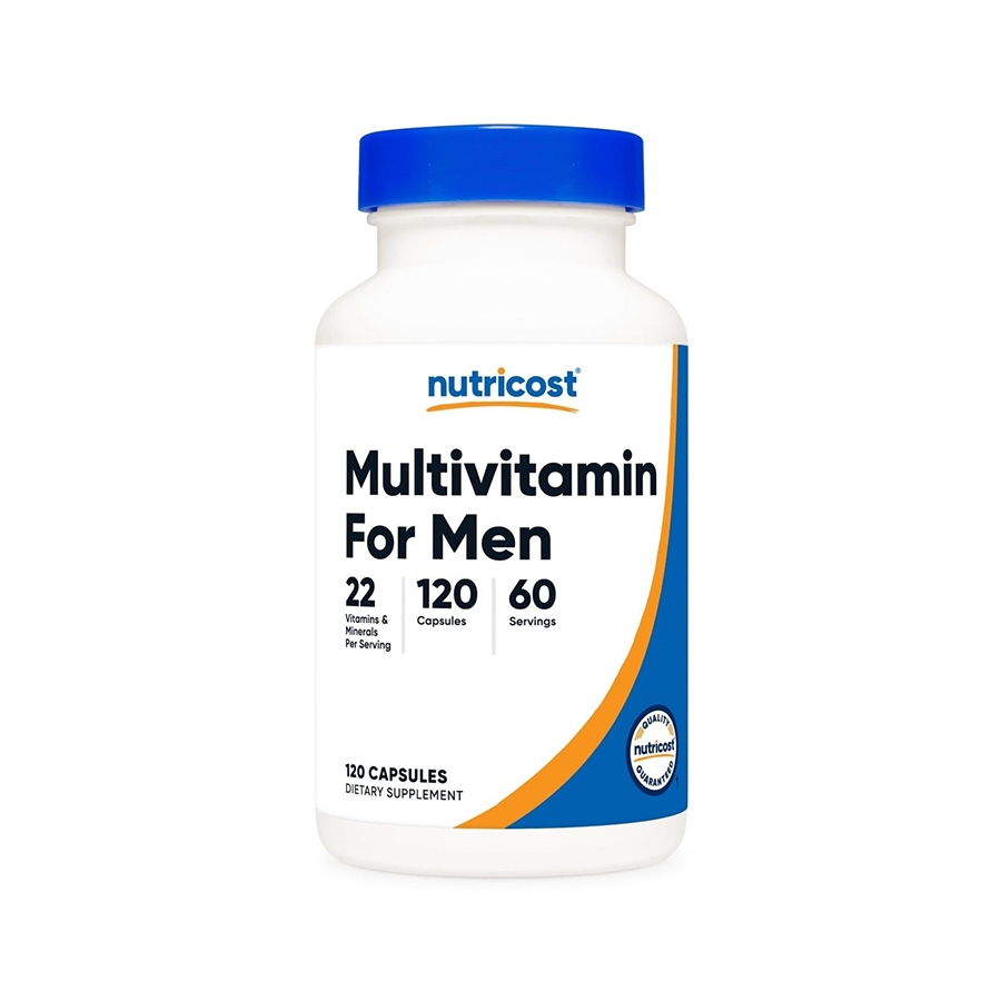 Nutricost Multivitamin For Men - Viên Uống Bổ Sung 22 Loại Vitamin Và Khoáng Chất Cần Thiết Cho Cơ Thể