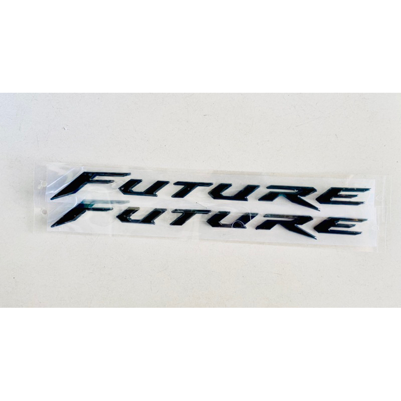 Bộ 2 Tem chữ Future 125i nổi Cho Xe Honda Future 1 / Future2 / Future 125i / Future Neo / Future Neo GT