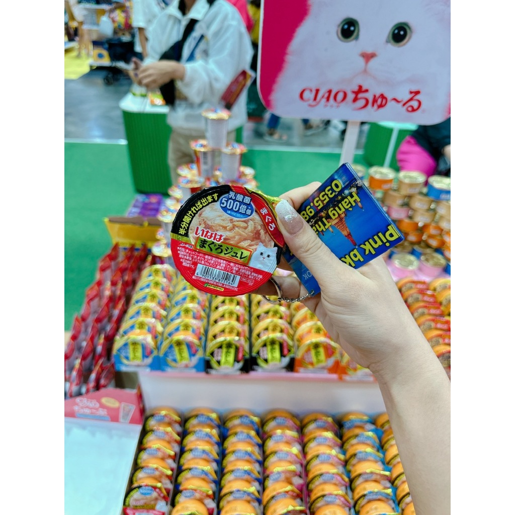 Pate Ciao Cup 500 tỷ lợi Khuẩn Tốt Tiêu Hóa Mèo ⚡ NỘI ĐỊA THÁI ⚡65g