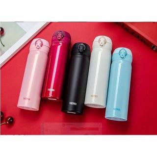 [HÀNG NHẬT] Bình Giữ Nhiệt THERMOS Nút Bấm, Trọng Lượng Siêu Nhẹ,Chất Liệu Thép Không Gỉ Bản Full Màu 350ml Và 500ml