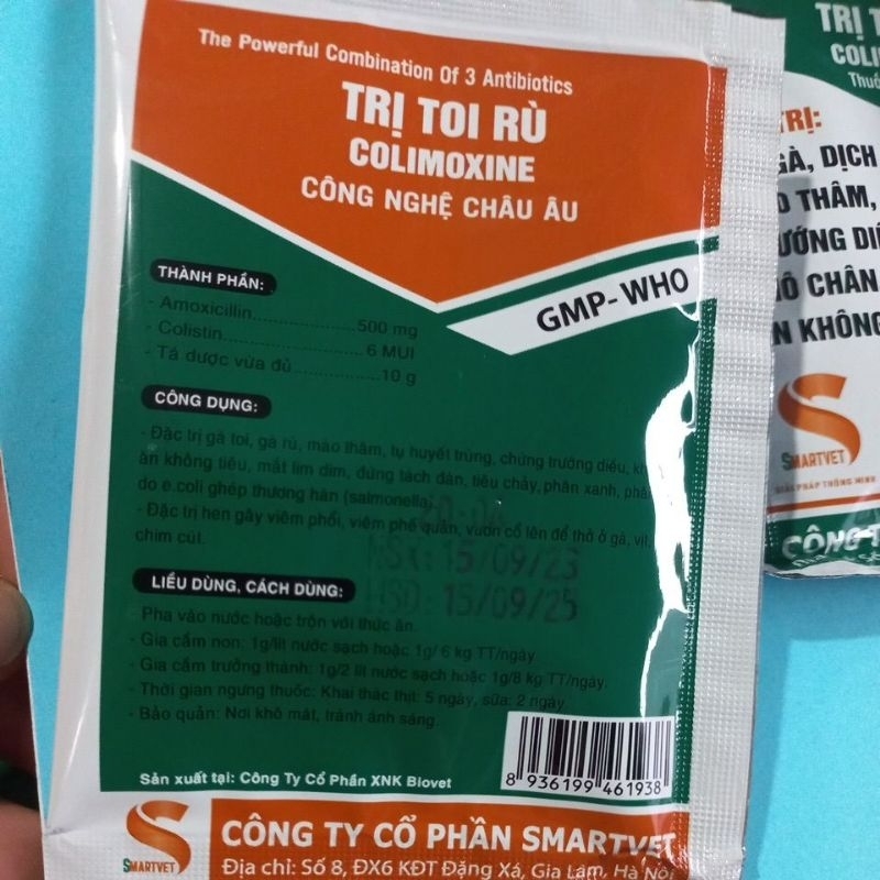 Toi rù gà dịch vịt 10g
