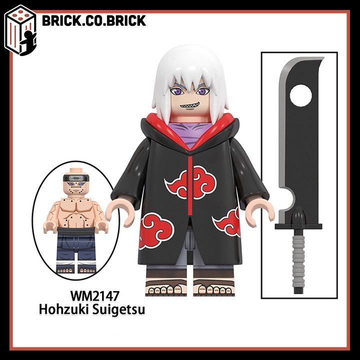 Naruto Sasuke Itachi Mô hình Đồ chơi Nhân vật Làng Lá Lắp ráp Mitsuki Jyuugo WM6113