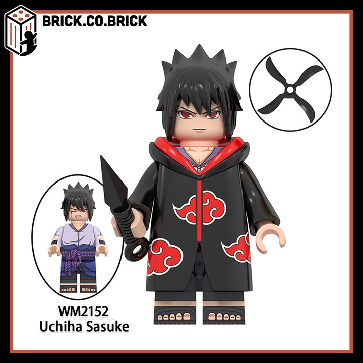 Naruto Sasuke Itachi Mô hình Đồ chơi Nhân vật Làng Lá Lắp ráp Mitsuki Jyuugo WM6113