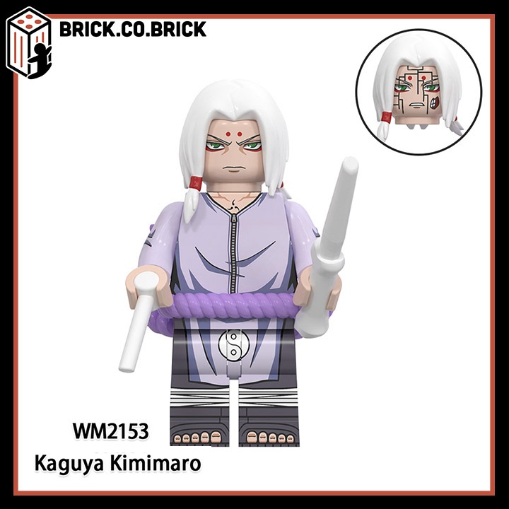 Naruto Sasuke Itachi Mô hình Đồ chơi Nhân vật Làng Lá Lắp ráp Mitsuki Jyuugo WM6113