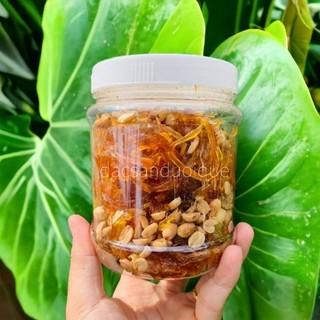 Hũ 450g mứt chuối dẻo gừng đu đủ Bến Tre