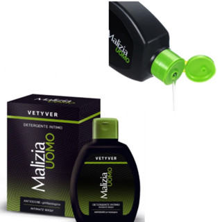  Dung dịch vệ sinh vùng kín nam ngăn mùi Malizia Vetyver Uomo 200ml 