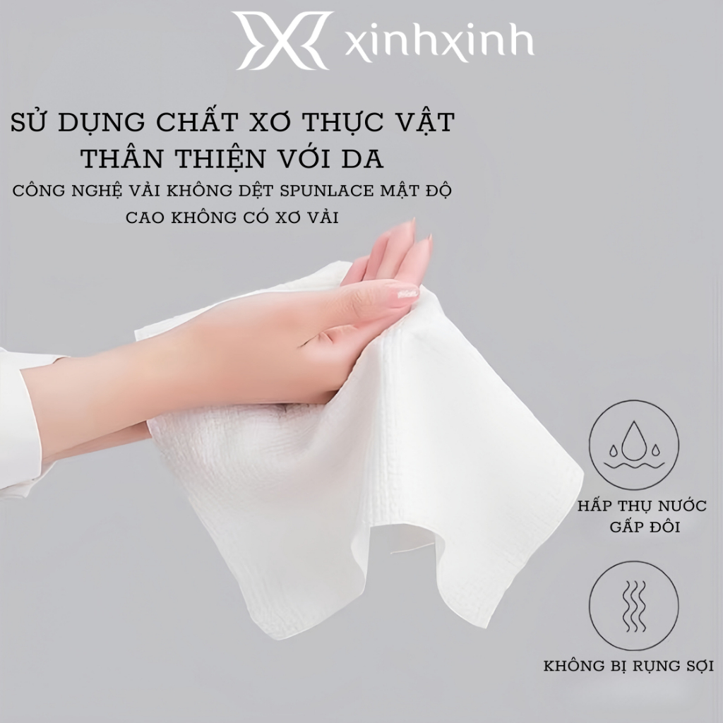 Khăn Giấy Lau Mặt Nén Dạng Viên Kẹo Tiện Lợi Đa Năng . Gói 20 Viên Mềm Mại Nhỏ Gọn .  Kích Thước 30x28 cm Skincare