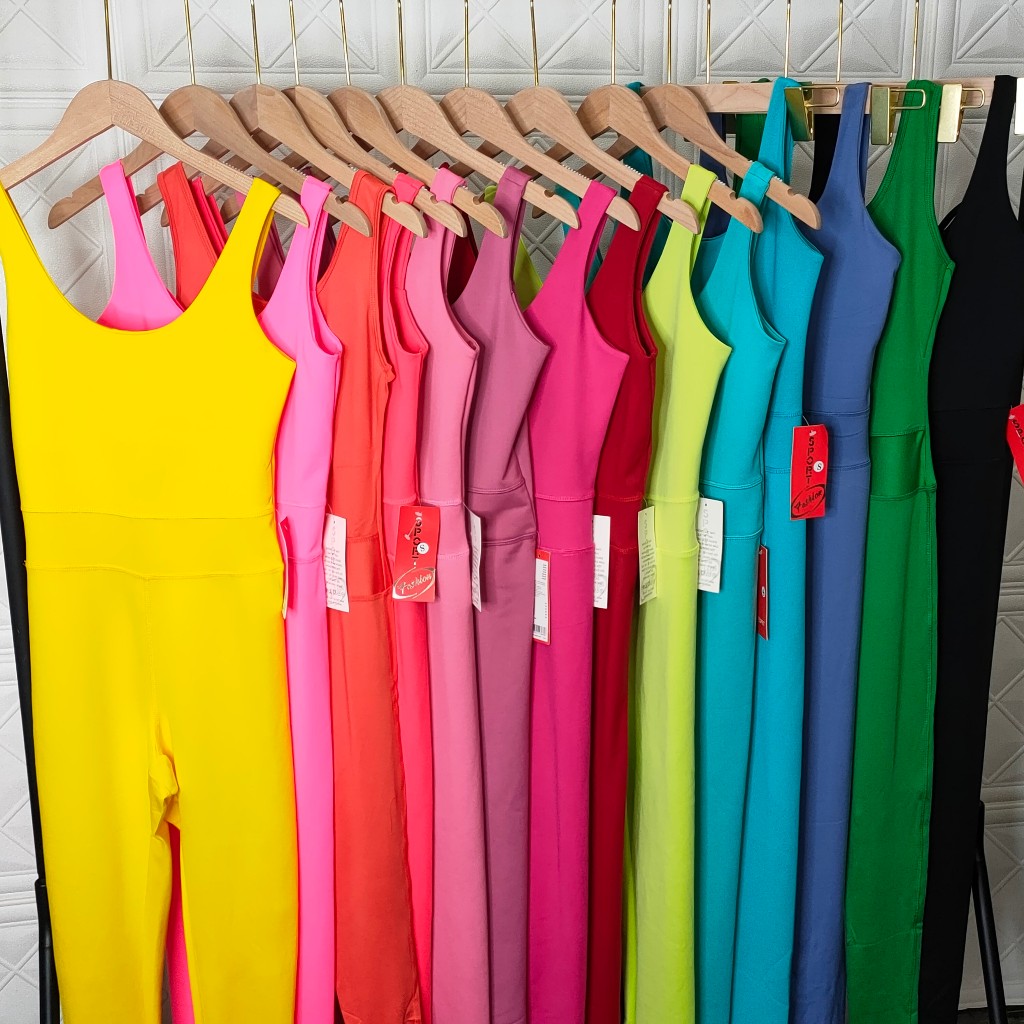 Set đồ tập gym yoga thể thao nữ, bộ jumsuit liền thân đan dây chéo lưng kèm mút nhiều màu Bin Sports BD160 V2