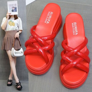 Dép đế xuồng quai đan 9f
