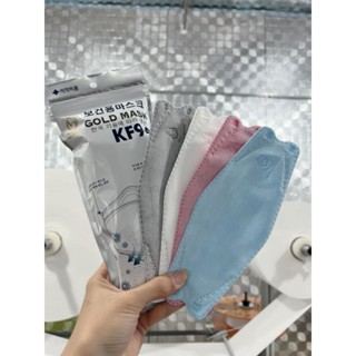 Thùng 300 khẩu trang 4d chính hãng kf94 Gold mask 4 lớp kháng khuẩn chống bụi