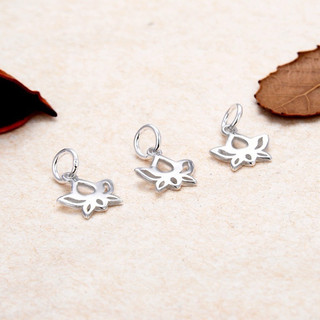 [S925] Charm bạc hoa sen - MH154 MOCHUONG JEWELRY