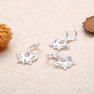 [S925] Charm bạc hoa sen - MH154 MOCHUONG JEWELRY