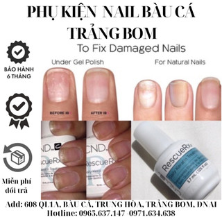 Dưỡng phục hồi móng cnd rescuerxx 3.7ml