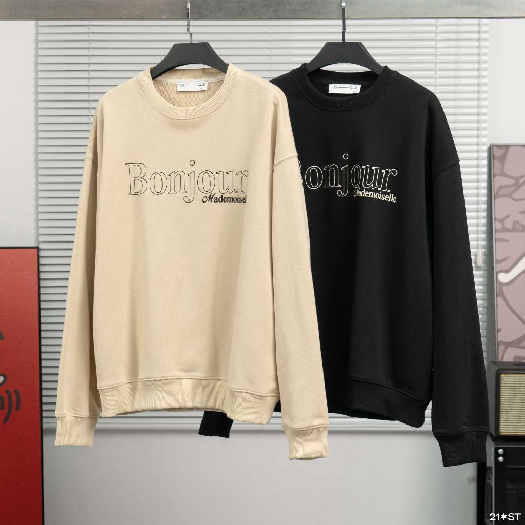 Áo dài tay 2 màu Boujour Sweatshirt