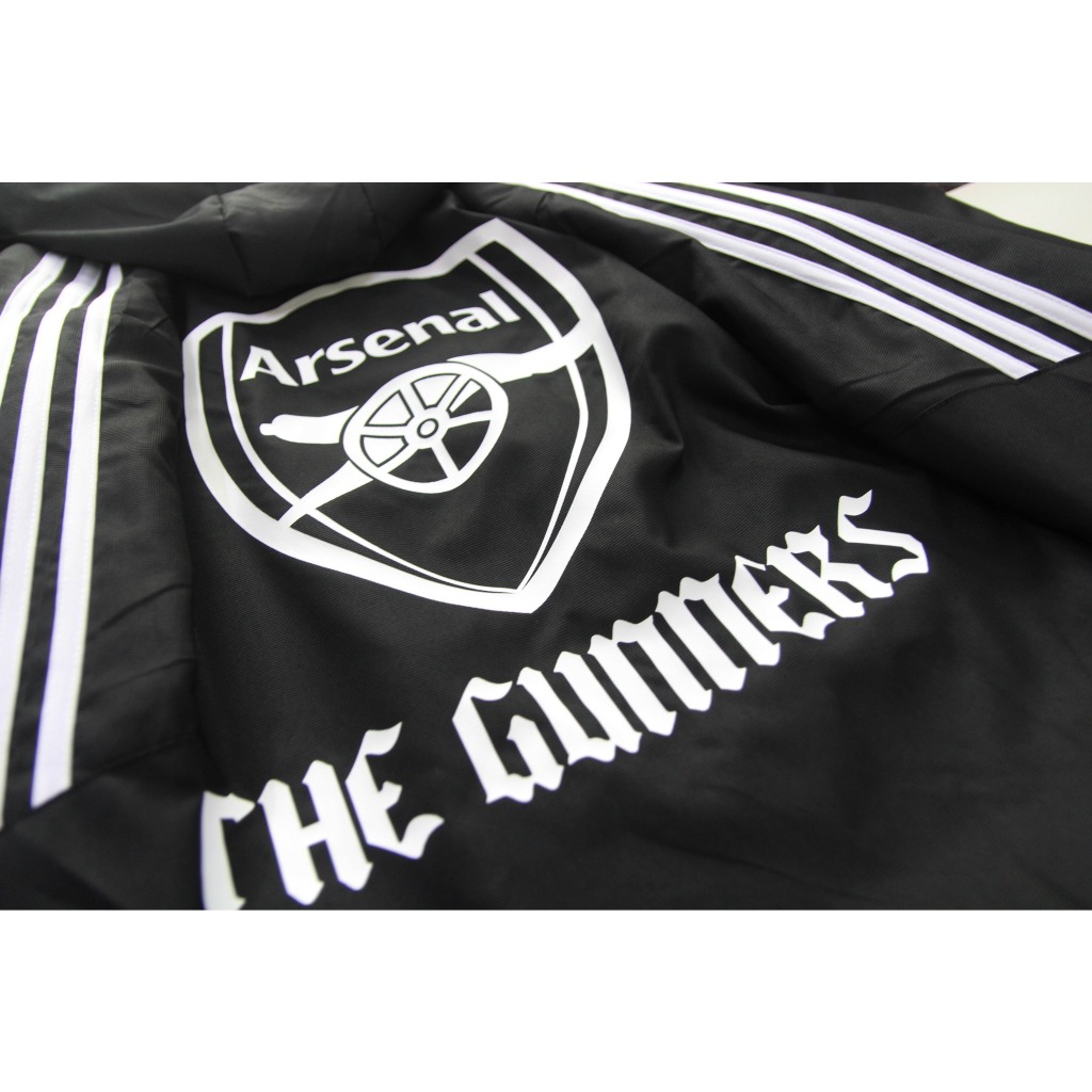 Áo khoác Jacket Arsenal 2023/24 màu đen mới nhất