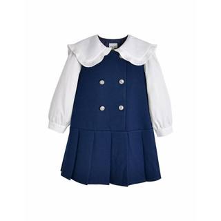 Váy perimitz navy phối trắng