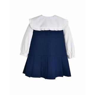 Váy perimitz navy phối trắng