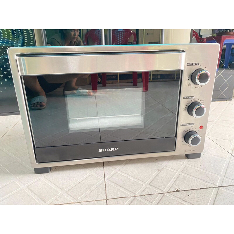 Lò nướng Sharp EO-A323RCSV-ST 32 lít (HÀNG TRƯNG BÀY, bảo hành 12 tháng)