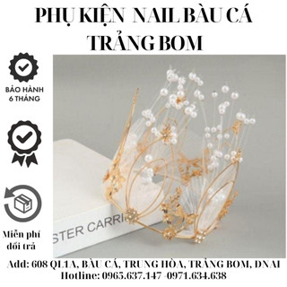 [SƠRI NAIL] Vương Miện Chụp Ảnh Mẫu Nail - Phụ Kiện Vương Miệng Decor Chụp Mẫu Nail - ẢNH THẬT - Phụ Kiện Nail