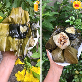 10 cái Bánh ít lá gai ngọt/bánh ít mặn( đặc sản phú yên)