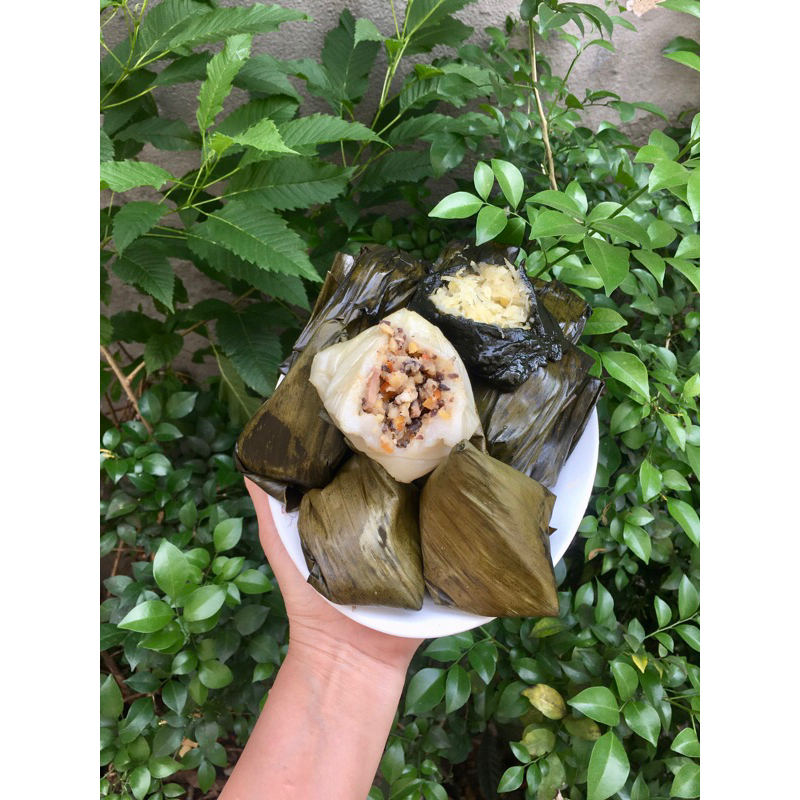 10 cái Bánh ít lá gai ngọt/bánh ít mặn