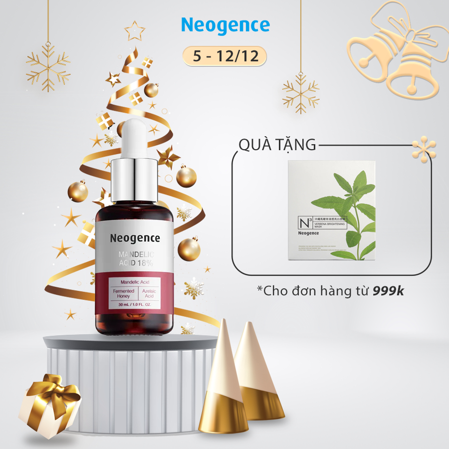 Tinh chất Neogence Mandelic Acid 18% giảm mụn sáng da 5ml