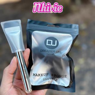 Combo 01 Cọ Dàn Nền và 01 Bộ Mút Dreamer Umi (không có vỏ silicone) siêu mềm mịn tán nền mỏng đẹp
